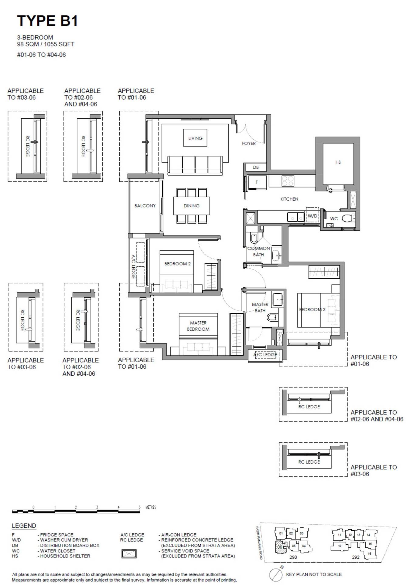 The Hillshore floorplan